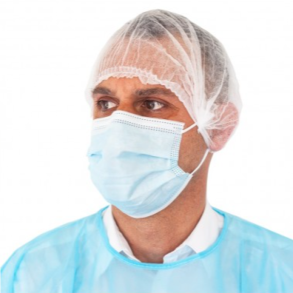 Masque chirurgical bleu