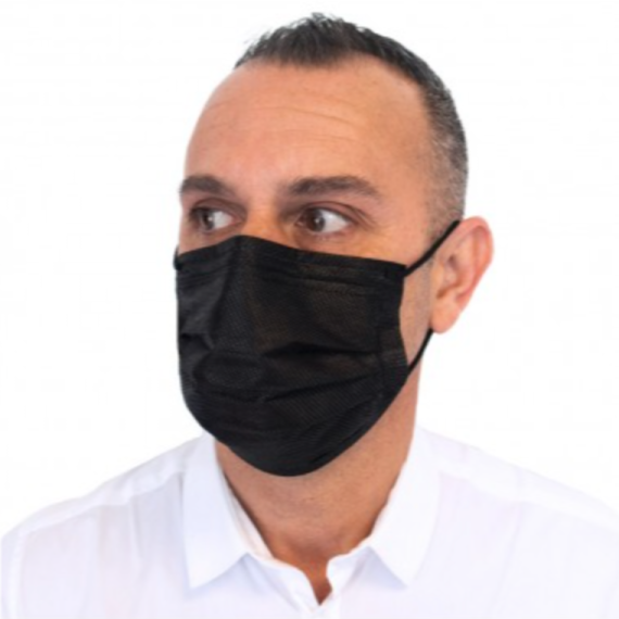 masque chirurgical noir