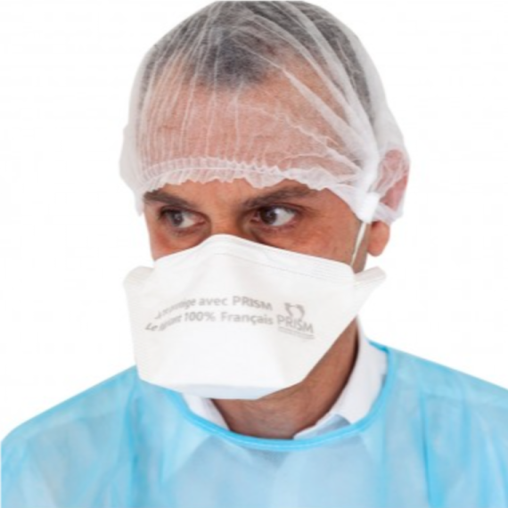 masque ffp2 personnalisable monochrome